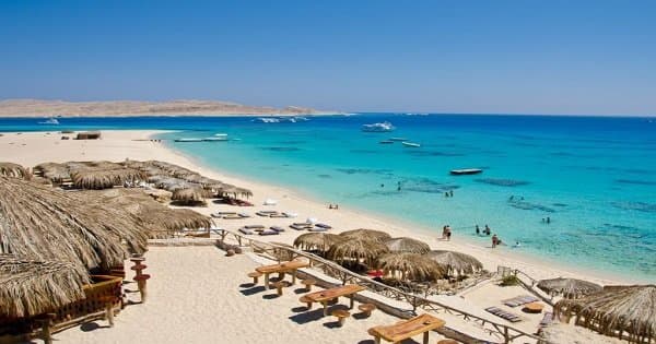 Snorkeling at Mahmya Island from Hurghada