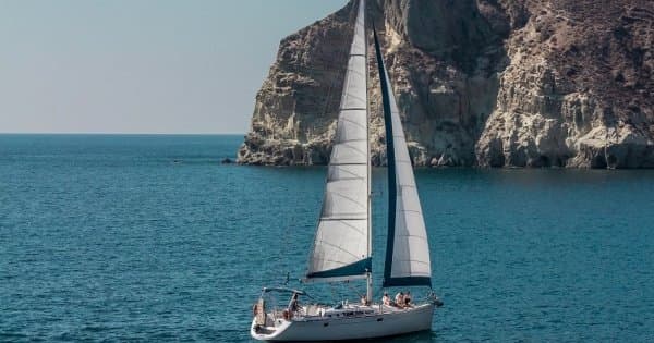 Morning Caldera Private Sailing Cruise