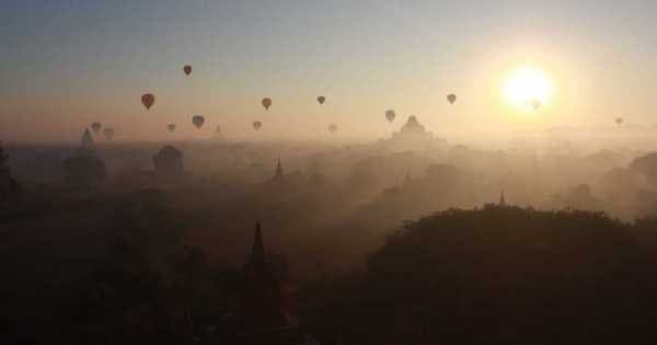 Balloon Over Bagan Inle