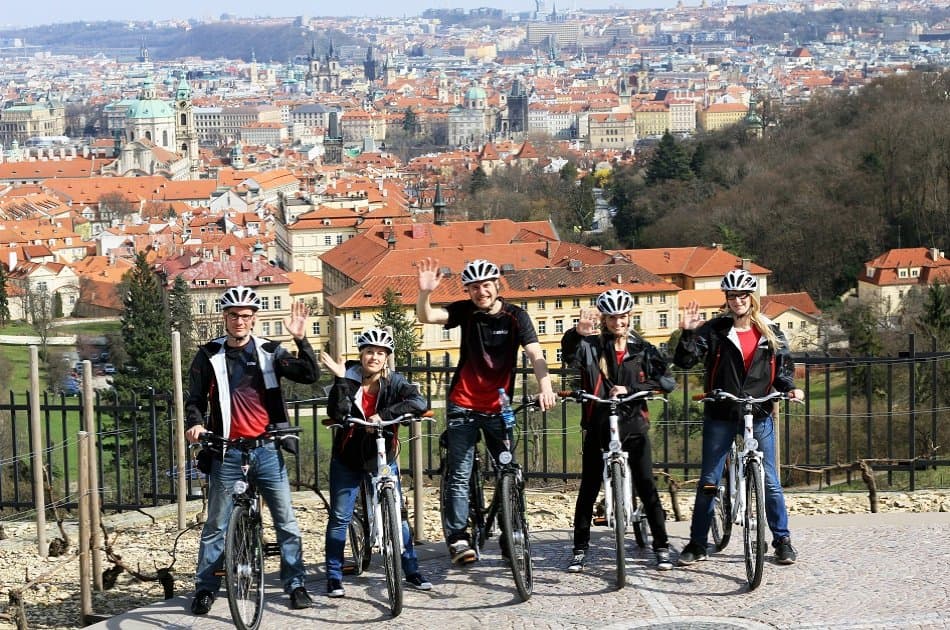 3 Hours Private Prague Viewpoints Bike Tour - Photo 3
