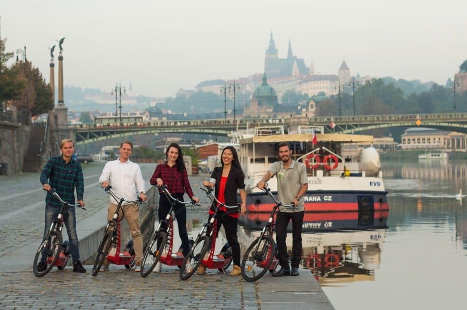 Private Prague Sightseeing Tour On Electric Scooters - Photo 3