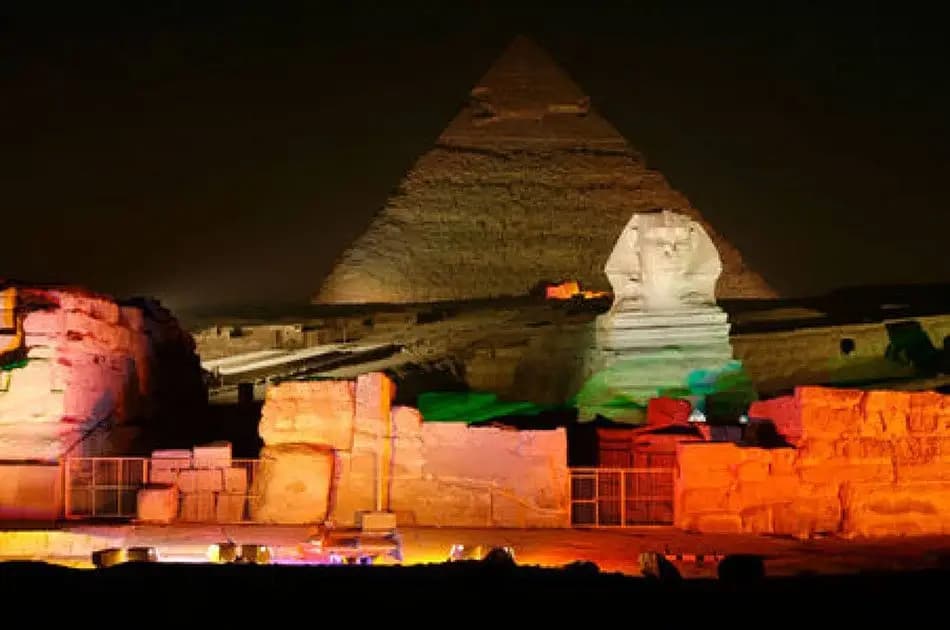 Night Tour to the Giza Pyramids and Sphinx for the Sound & Light Show - Photo 3