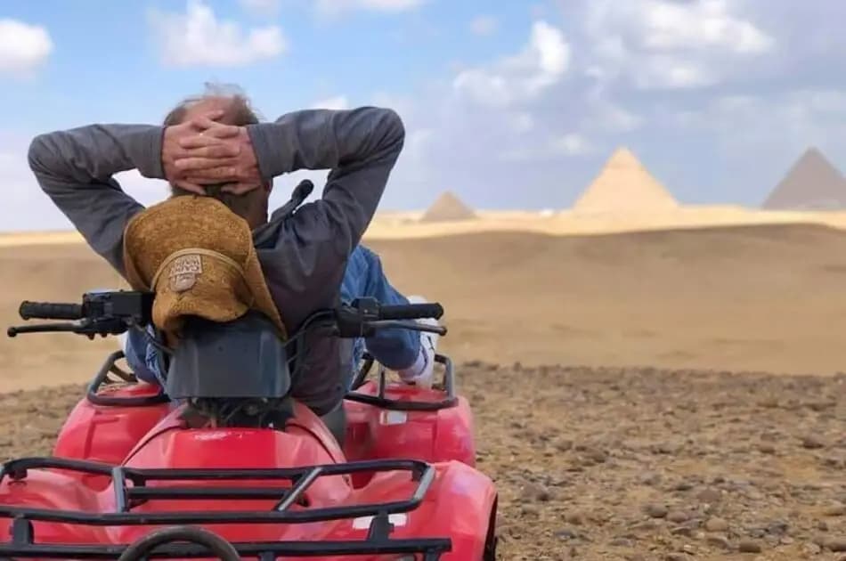 Private Quad Bike and Camel Ride Safari on a Desert Sunrise Tour - Photo 5