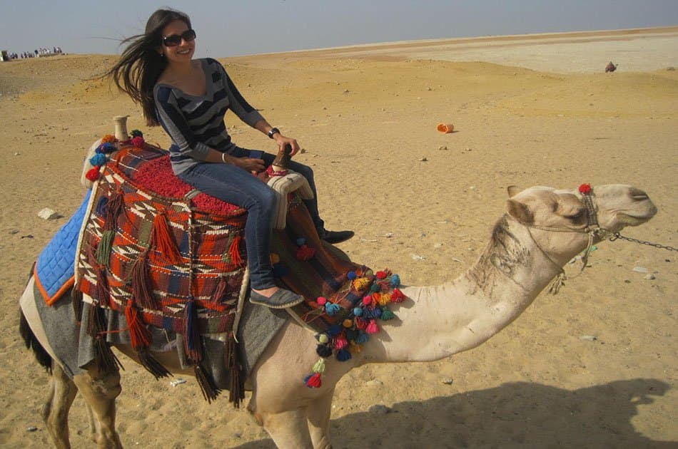 Sunrise or Sunset Camel Ride Around the Giza Pyramids Desert - Photo 3