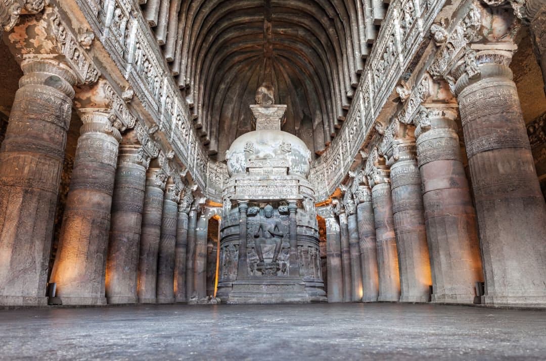 The Ajanta Caverns