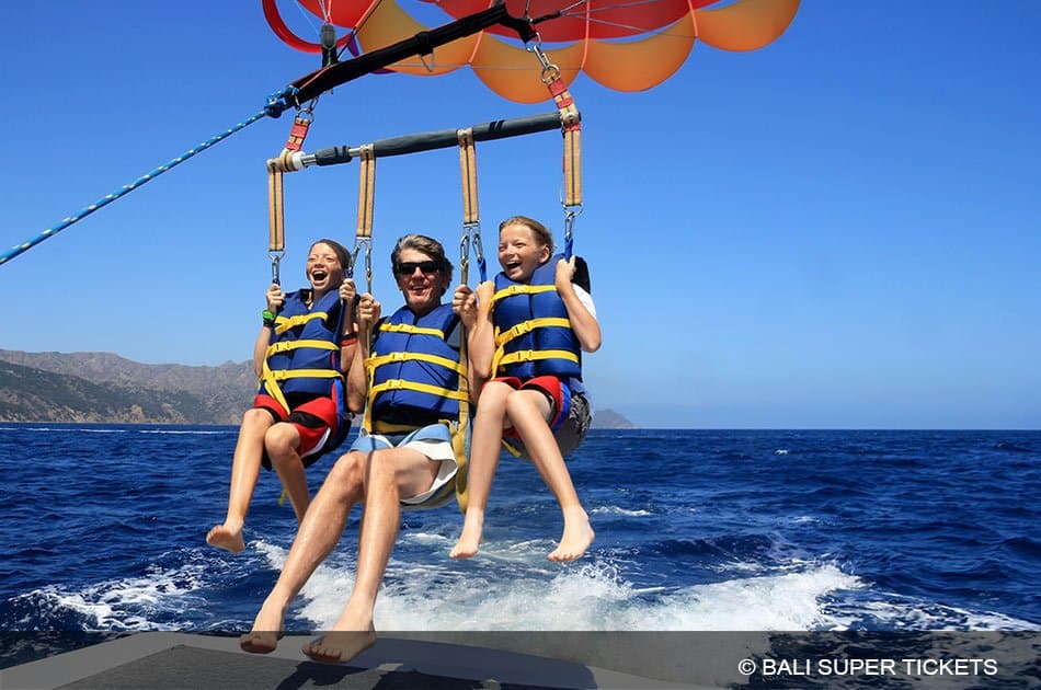 Half Day 3 in 1 - Parasailing, Turtle Conservation Island and Glass Bottomed Boat Nusa Dua Tour - Photo 2