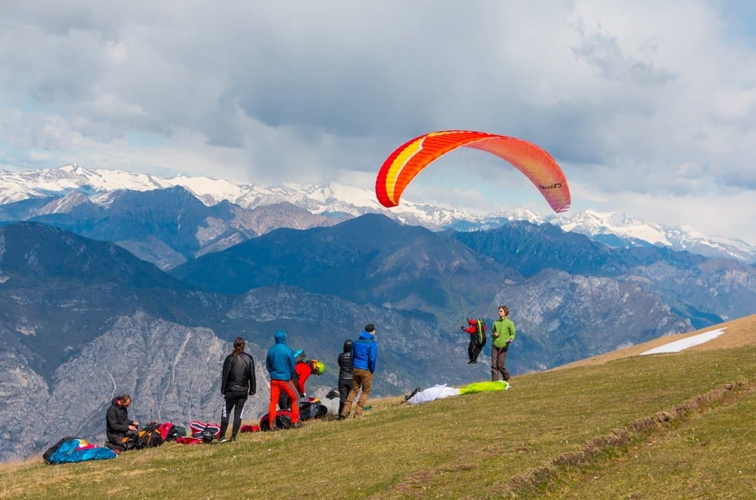 Paragliding and Parasailing at Lake Garda