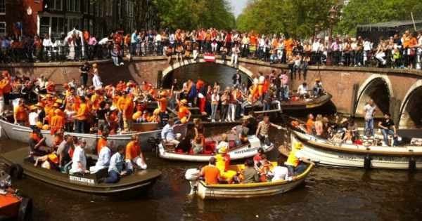Amsterdam Kings Day Private Boat - Photo 1