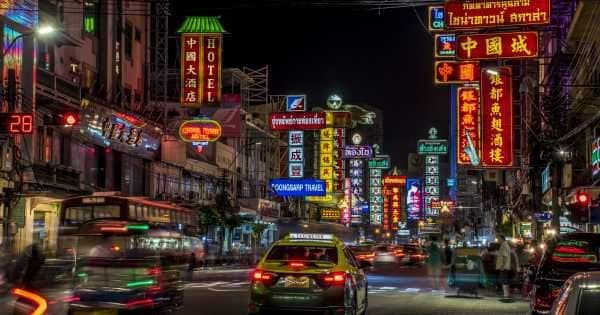 Night Tour Experience in China Town & Flower Market - Photo 1