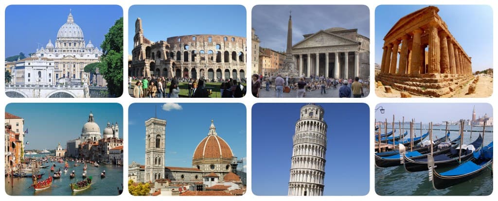 10 Must-See Things of Your Private Tour to Italy