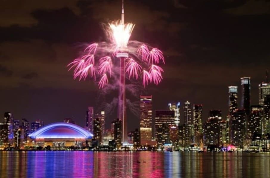 Ringing in the New Year in Canada's Terrific City of Toronto
