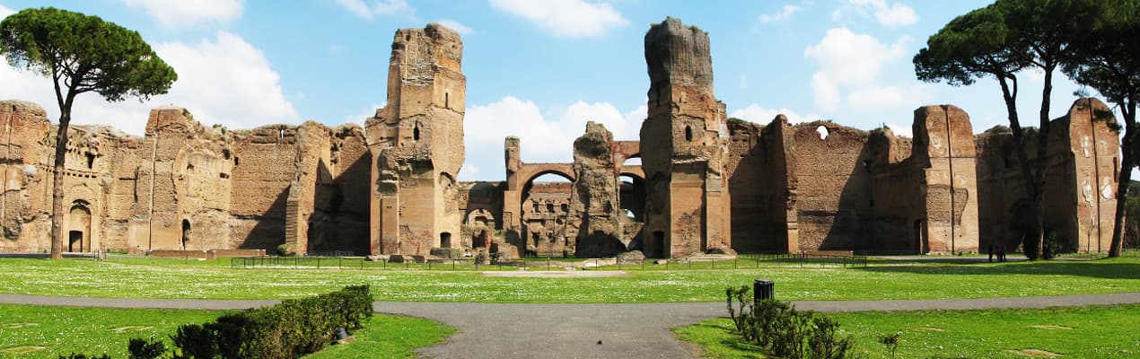 The Baths of Caracalla is simply breathtaking!