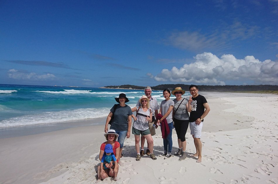 A Full Day Of Coastal Heaven at The Bay Of Fires On A Private Tour