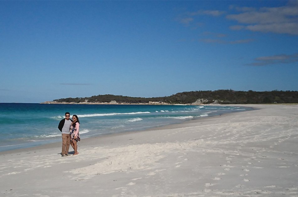 A Full Day Of Coastal Heaven at The Bay Of Fires On A Private Tour