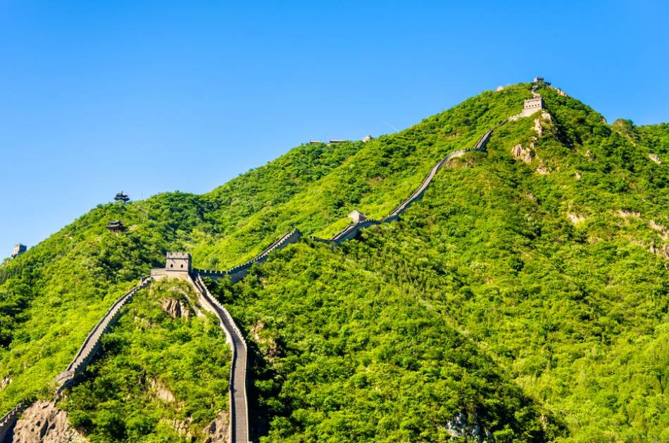 Panoramic View of the Badaling Great Wall by Helicopter Private Tour
