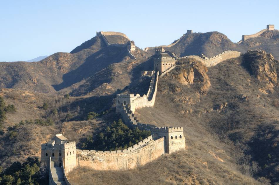 Panoramic View of the Badaling Great Wall by Helicopter Private Tour