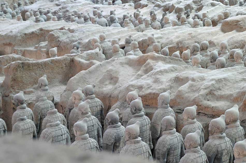 Xian Discovery of Terracotta Army and Cave Dwellings