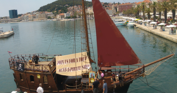 Rent-a-Pirate Ship in Split for a Private Group