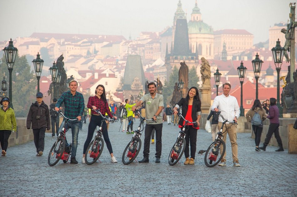 3,5 Hour Grand City Tour of Prague on E-scooter and Segway