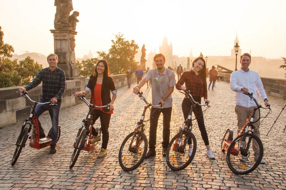 3,5 Hour Grand City Tour of Prague on E-scooter and Segway