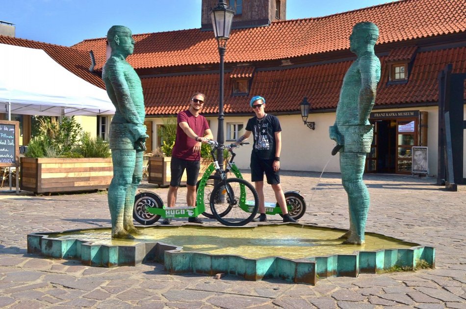 Prague on E-scooter HUGO Bike Grand City Tour - including Guide