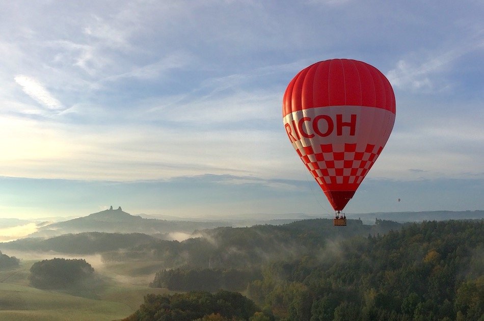 Private Hot Air Balloon Flight Over Prague