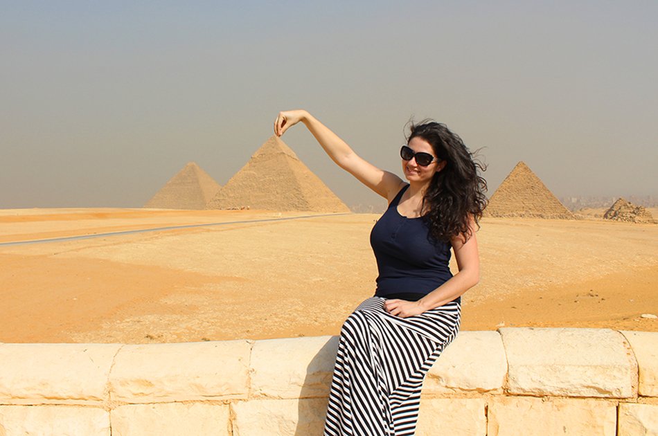 8-Hours Private Tour to Giza Pyramids, Sphinx, Sakkara Pyramids and Memphis