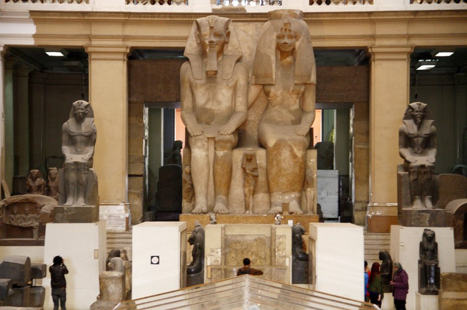 Be in Awe on a Private Day Tour of the Giza Pyramids, Sphinx and Egyptian Museum