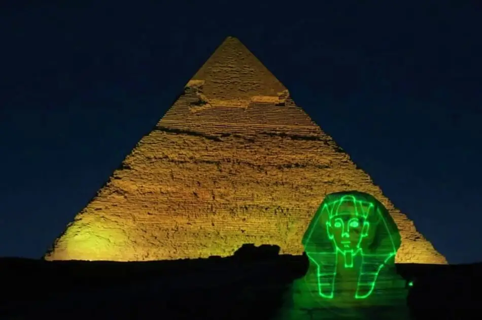 Night Tour to the Giza Pyramids and Sphinx for the Sound & Light Show