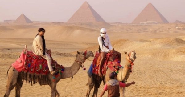 Private Quad Bike and Camel Ride Safari on a Desert Sunrise Tour