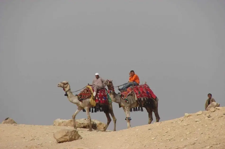 Private Quad Bike and Camel Ride Safari on a Desert Sunrise Tour