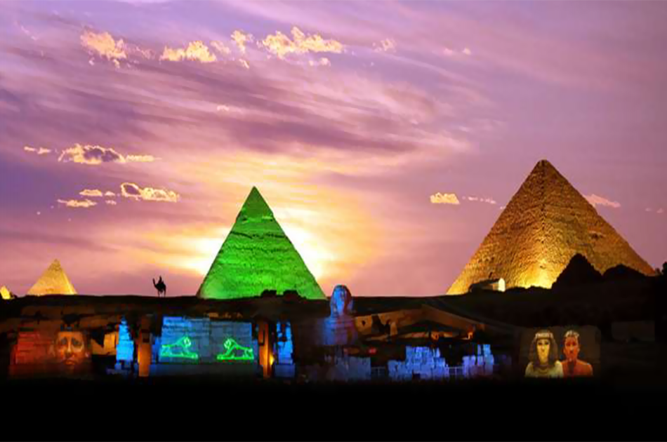 sound light show pyramids cairo