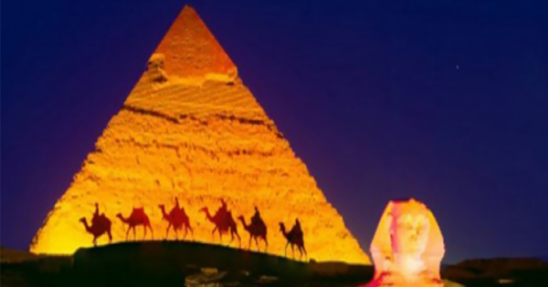 Pyramids Sound and Light Show in Cairo