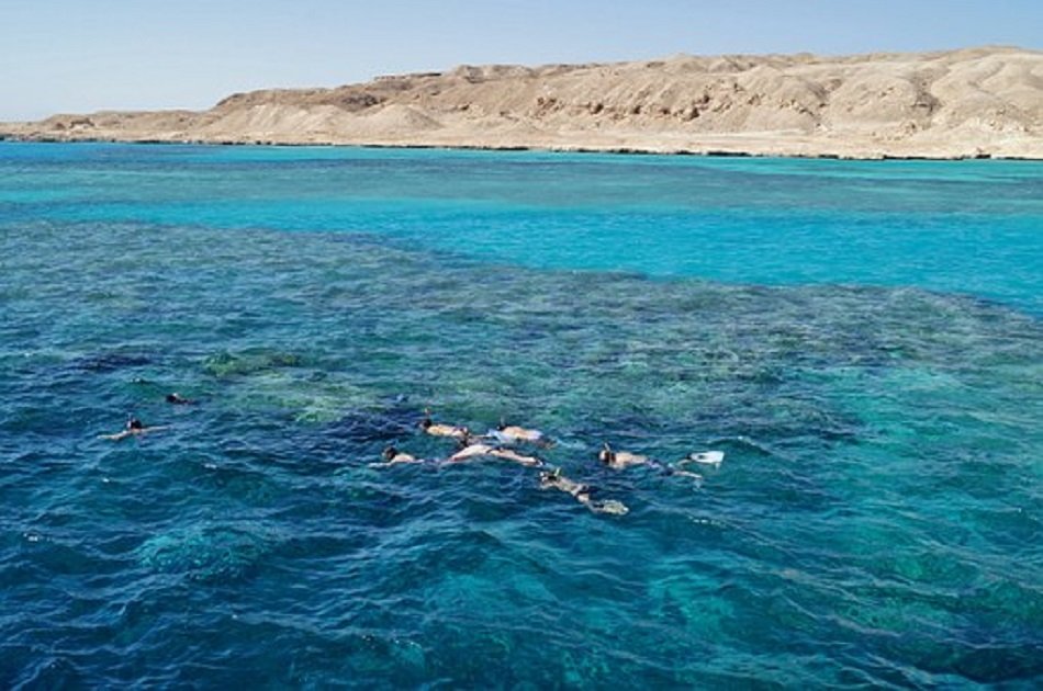 Snorkeling at Mahmya Island from Hurghada