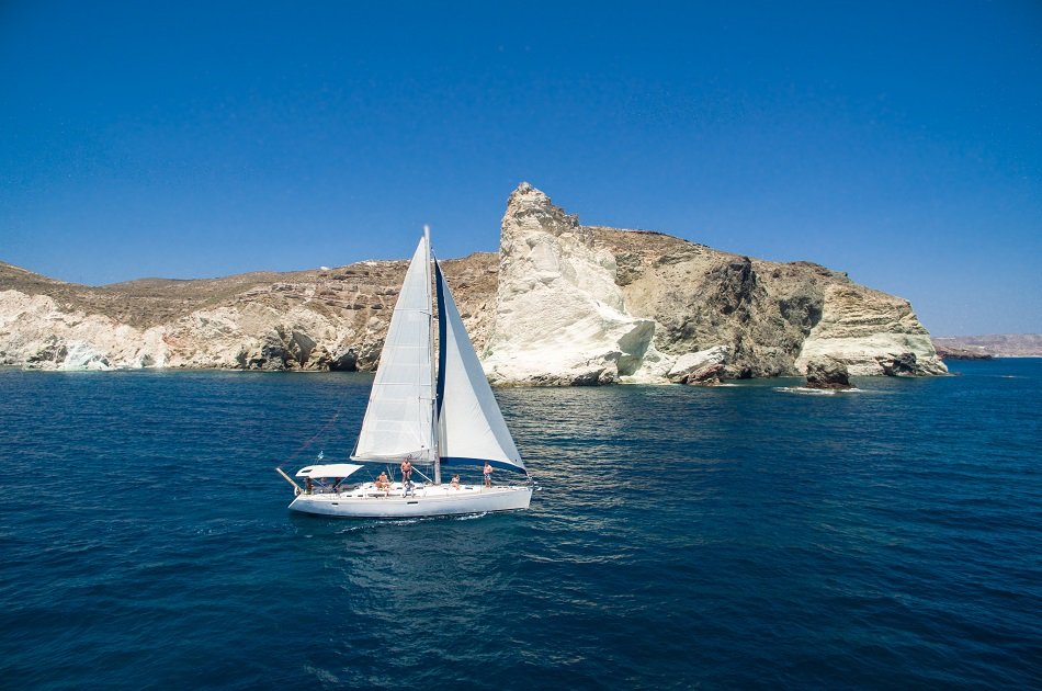 Morning Caldera Private Sailing Cruise