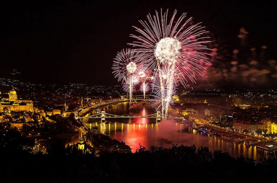 Dinner, Cruise with Fireworks - 20 August in Budapest