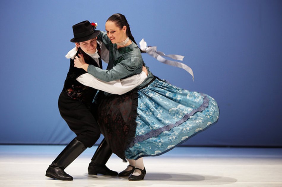 Hungarian Folklore Performance in Budapest
