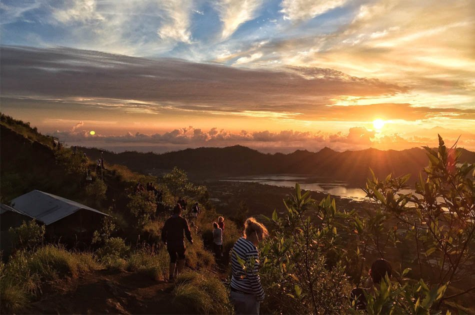Mount Batur Sunrise Trekking with Breakfast Atop Group Tour