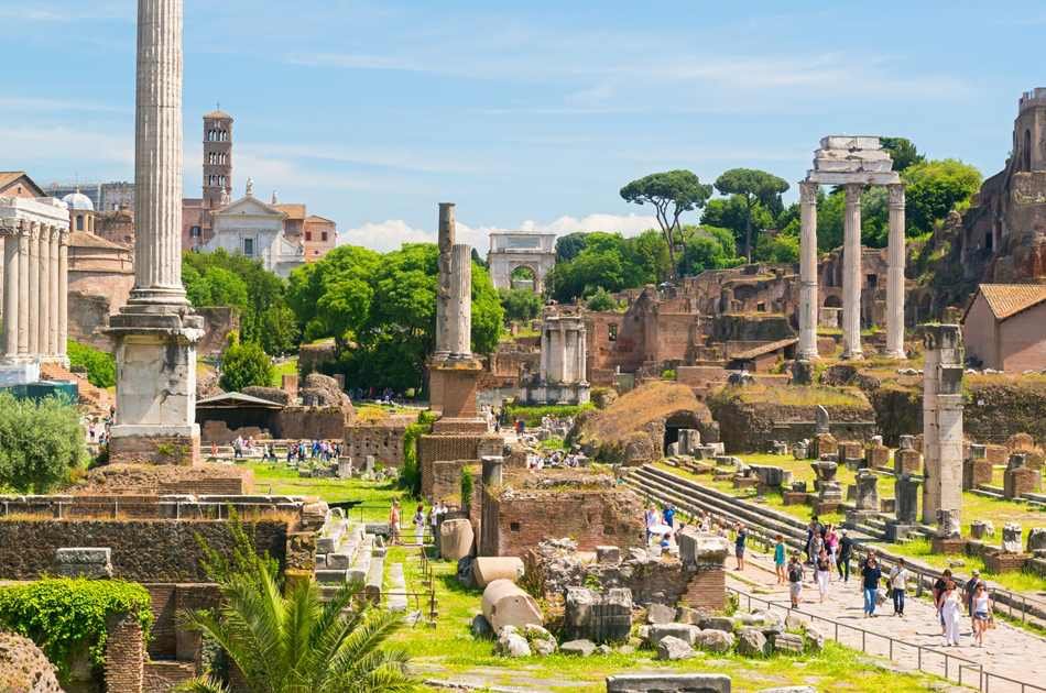 Ancient Rome Group Tour: Colosseum, Roman Forum & Palatine Hill With Pick-up Afternoon Tour