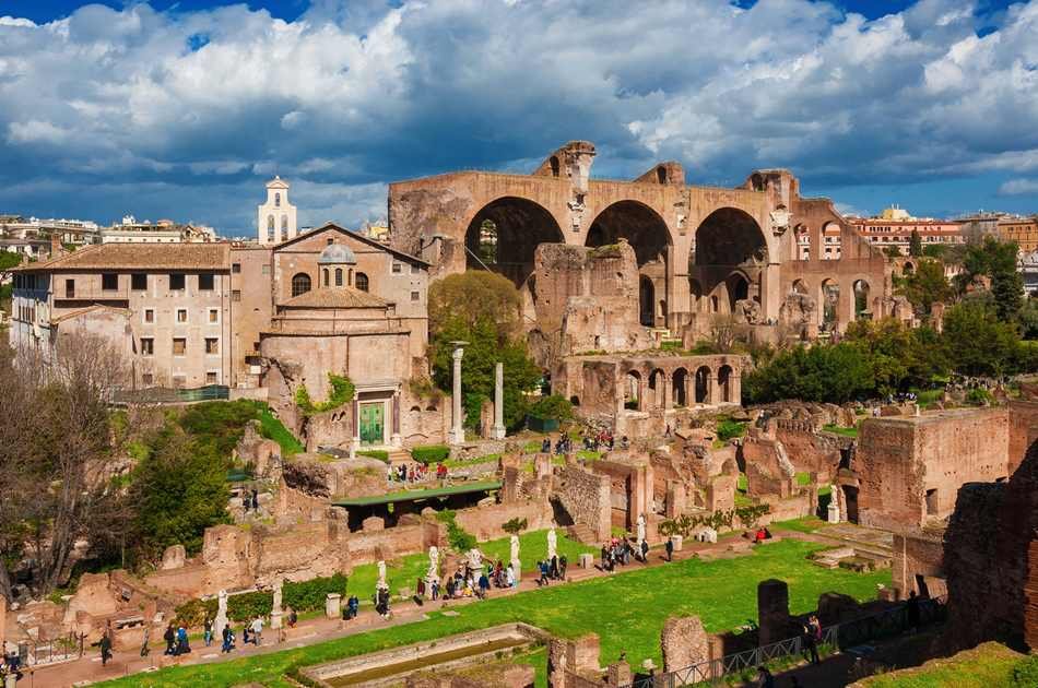 Ancient Rome Group Tour: Colosseum, Roman Forum & Palatine Hill With Pick-up Afternoon Tour