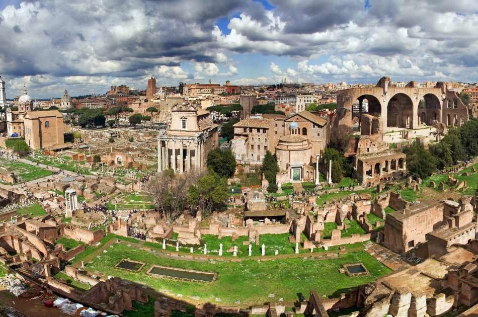 Ancient Rome Group Tour: Colosseum, Roman Forum & Palatine Hill With Pick-up Afternoon Tour