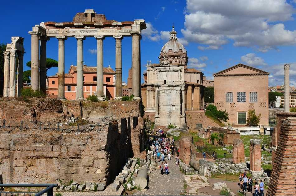 Ancient Rome Tour: Colosseum, Roman Forum & Palatine Hill With Pick-up Morning Tour
