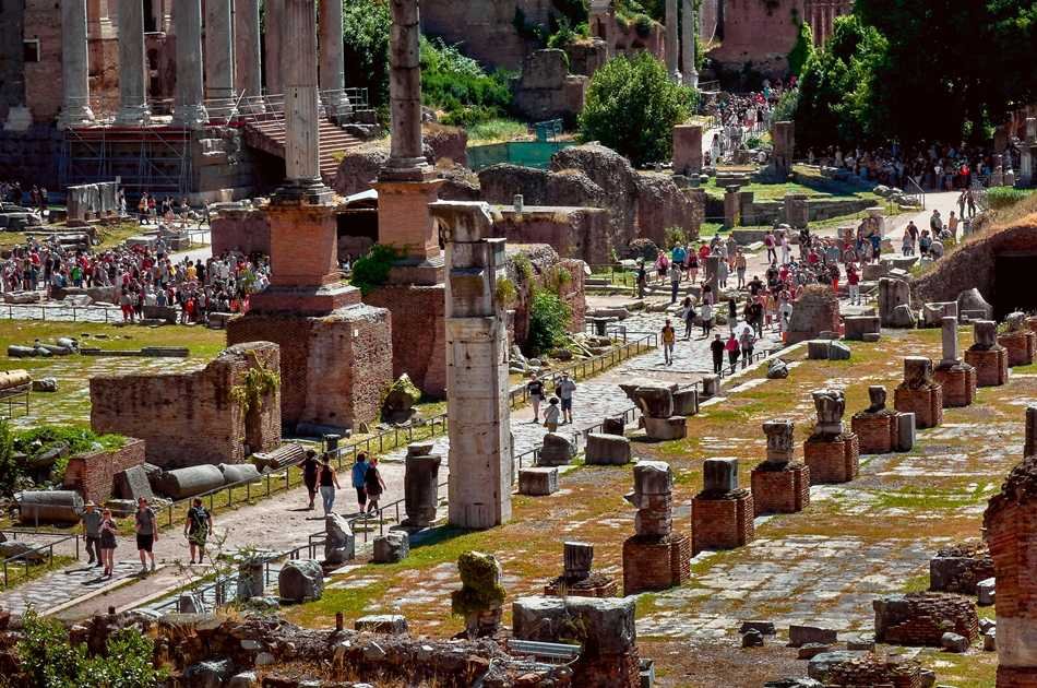 Ancient Rome Tour: Colosseum, Roman Forum & Palatine Hill With Pick-up Morning Tour