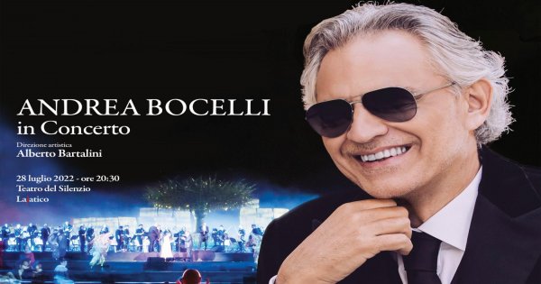 Andrea Bocelli in concert - Florence 4* Hotel