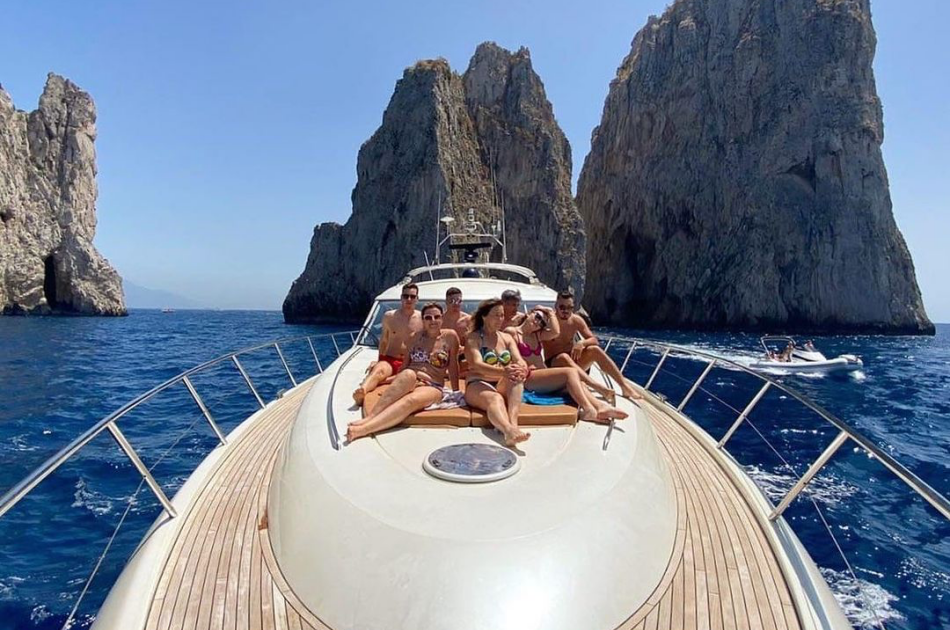 Capri & Anacapri With Blue Grotto From Sorrento