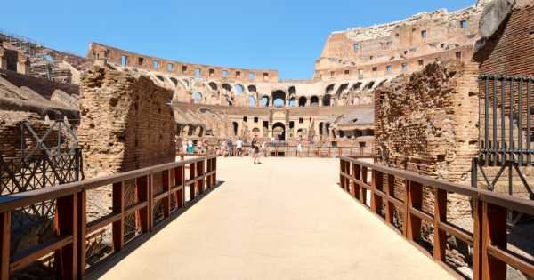 Colosseum Tour with Arena Access and Ancient Rome Group Tour