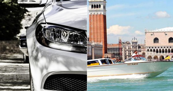 Luxury Private Transfer by car from Treviso Airport / city centre