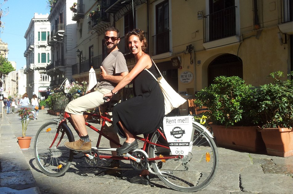 Palermo Old Town Bike Tour in Sicily