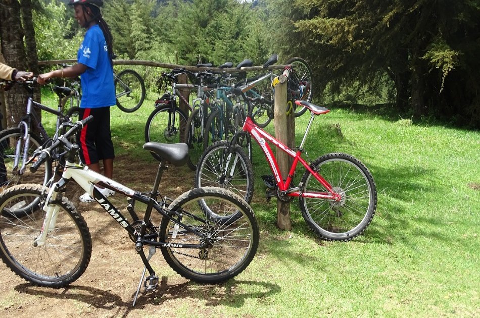 Kenya's Stunning Kereita Forest Zip Lining, Archery & Cycling Tour