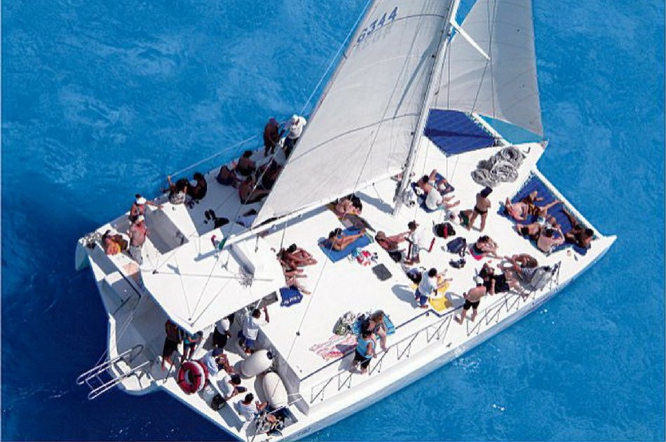 4 Hour Private Catamaran SB Tour ( up to 45 people)